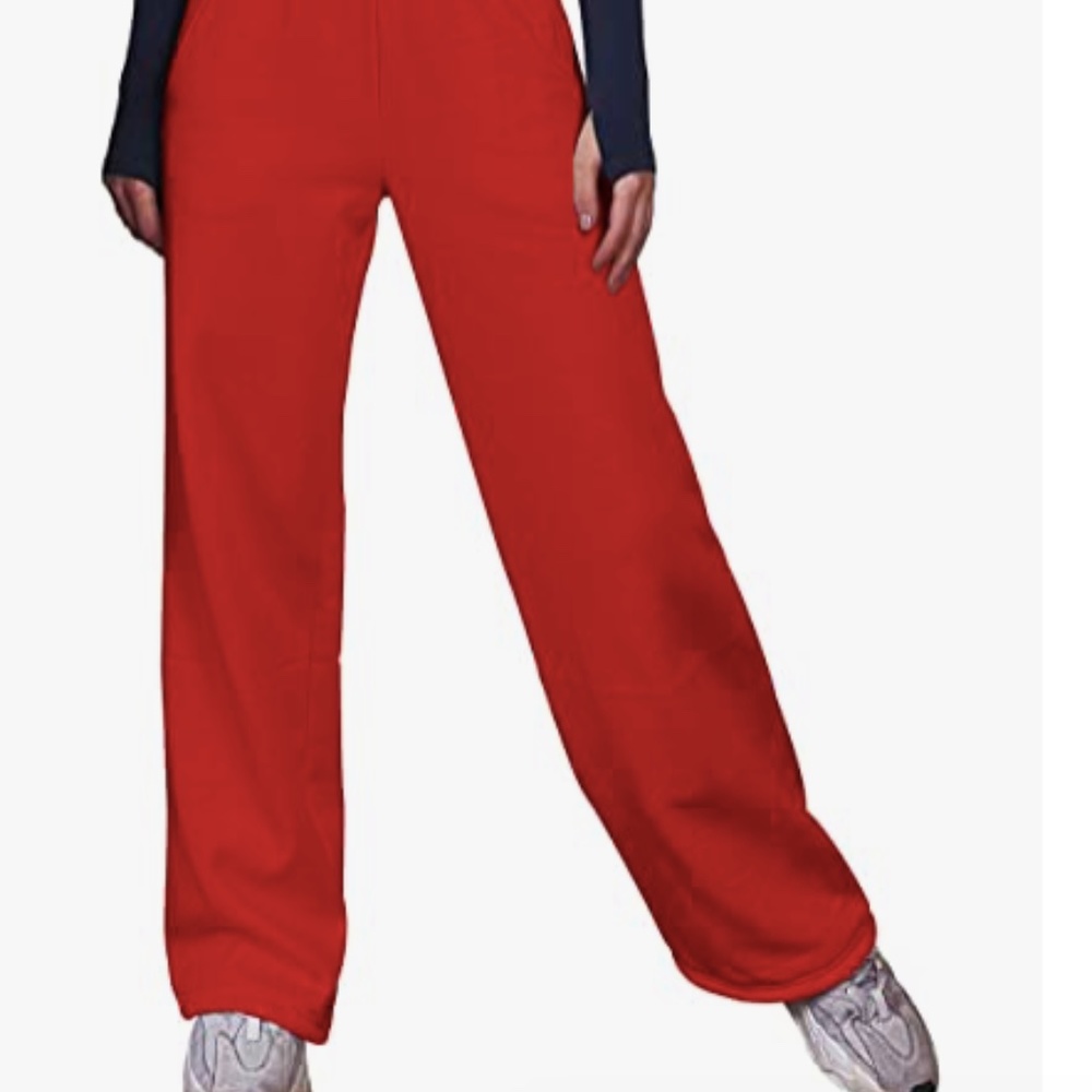 TOB Red Sweat pants